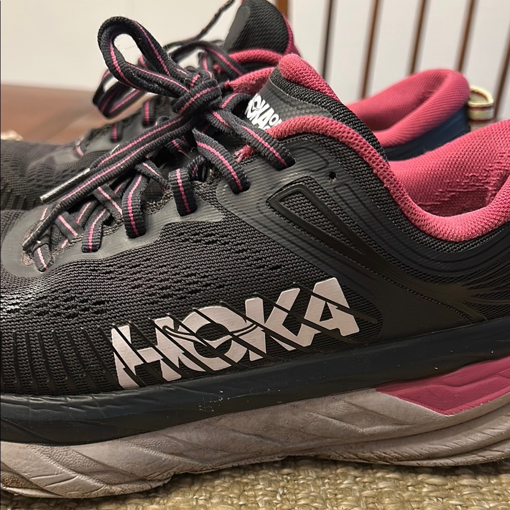 Hoka One One Women's Navy Running Shoes 8.5